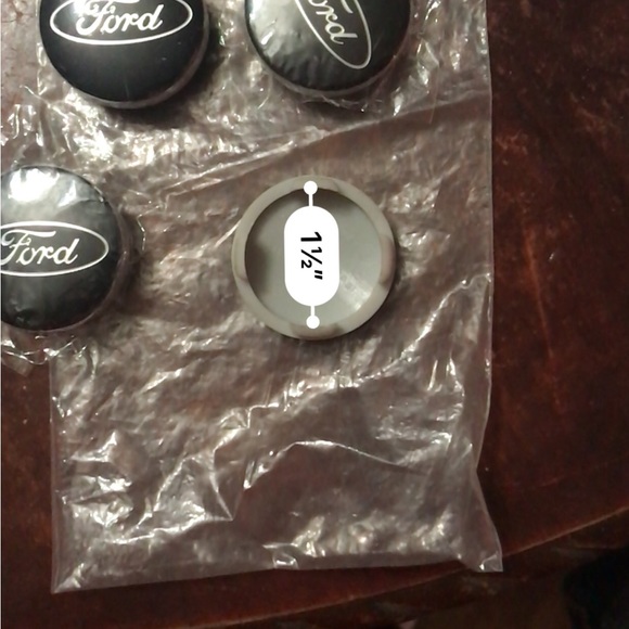 Ford center cap covers BNIP - Picture 6 of 7